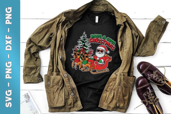 Cool Santa Funny Christmas Winter SVG Review