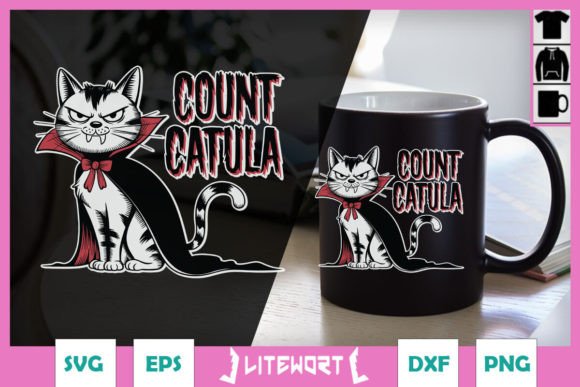 Count Catula Funny Halloween Cat SVG Review