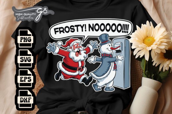 Frosty Nooo Funny Xmas Quotes SVG Review