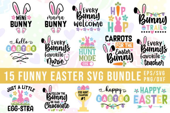 Funny Easter Quotes SVG Bundle Review