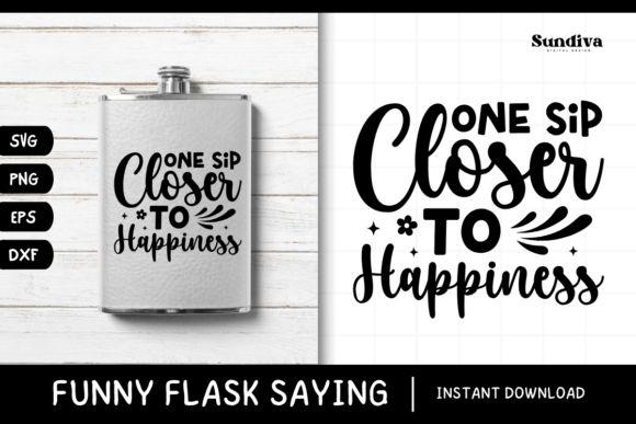 Funny Flask Quotes SVG Alcohol Saying 10 Review