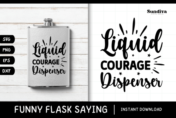 Funny Flask Quotes SVG Alcohol Saying 12 Review