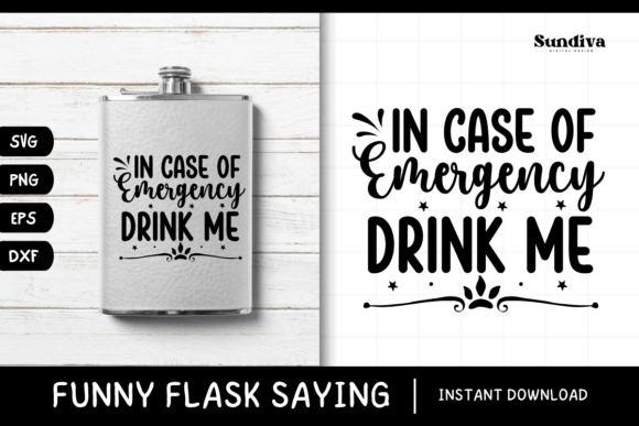 Funny Flask Quotes SVG Alcohol Saying 13 Review
