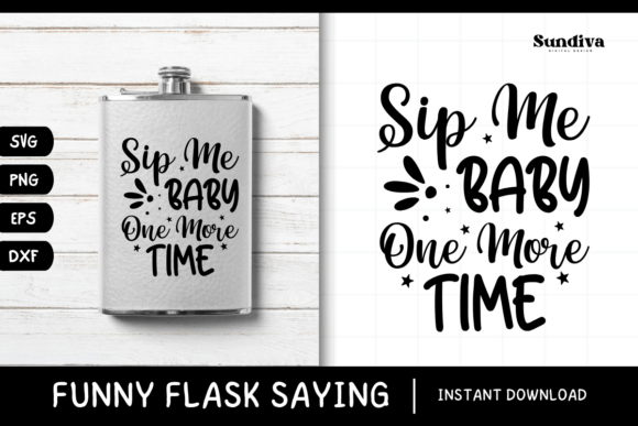 Funny Flask Quotes SVG Alcohol Saying 6 Review