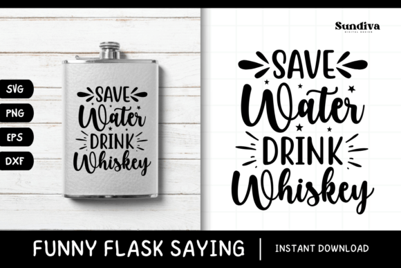 Funny Flask Quotes SVG Alcohol Saying 8 Review