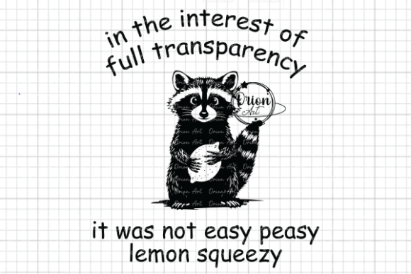 Funny Sarcastic Racoon SVG PNG Review
