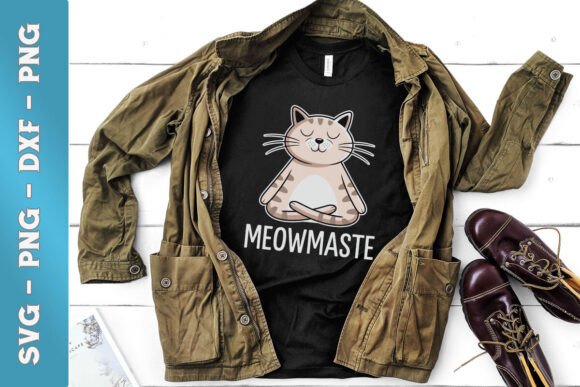 Meowmaste Funny Yoga Cat SVG Review