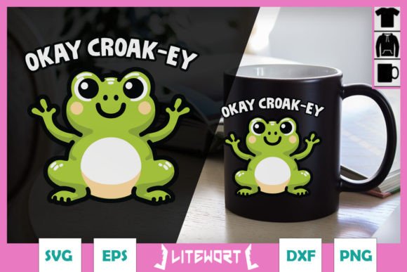 Okey Croak-ey Funny Frog Puns SVG Review
