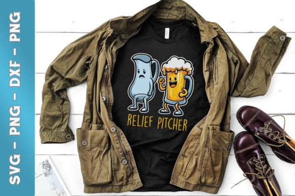 Relief Pitcher Funny Beer Puns SVG Review