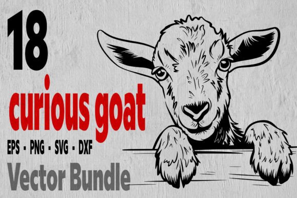 Review: 18 Curious Funny Goat Bundle Svg