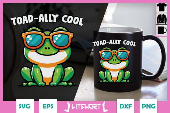 Review: Toadally Cool Funny Toad Pun SVG for Embroidery