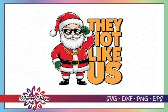 They Not Like Us Funny Black Santa SVG Review