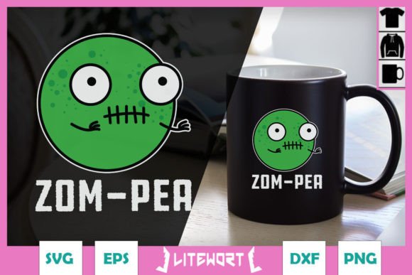 Zom-Pea Funny Halloween Zombie SVG Review